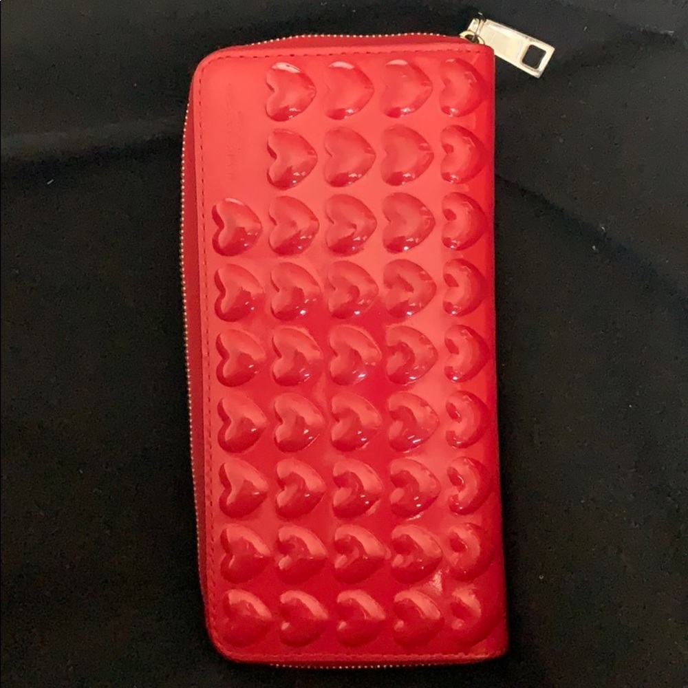 Marc Jacobs Embossed Hearts Continental Wallet